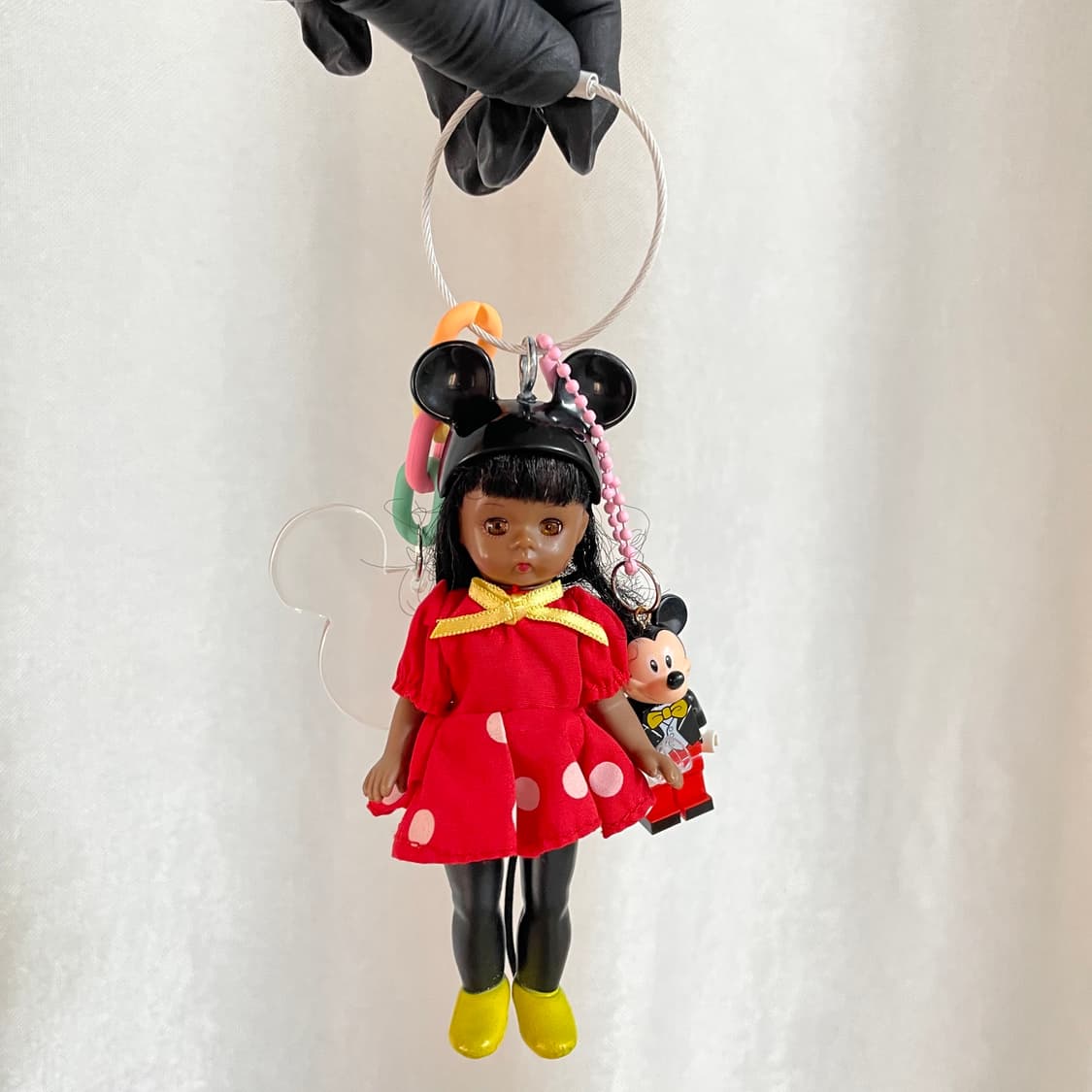 빈티지 맥마담 미키마우스 인형키링 상품이미지2