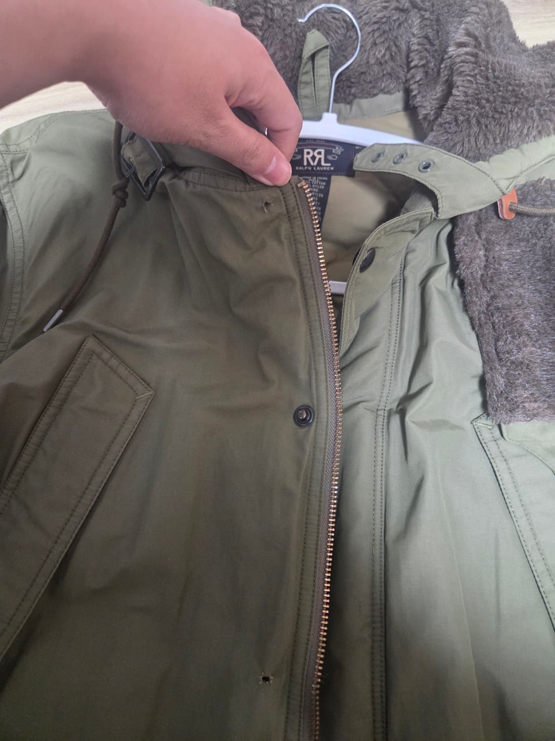 RRL 패딩 자켓 L 사이즈 상품이미지3