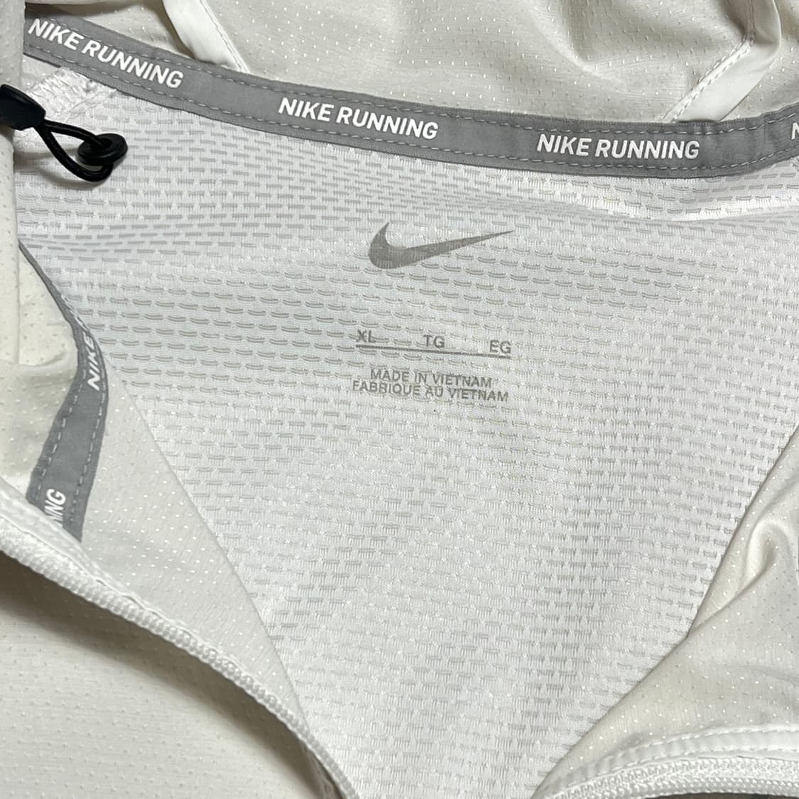 XL 나이키 윈드러너 화이트 러닝 바람막이 상품이미지5