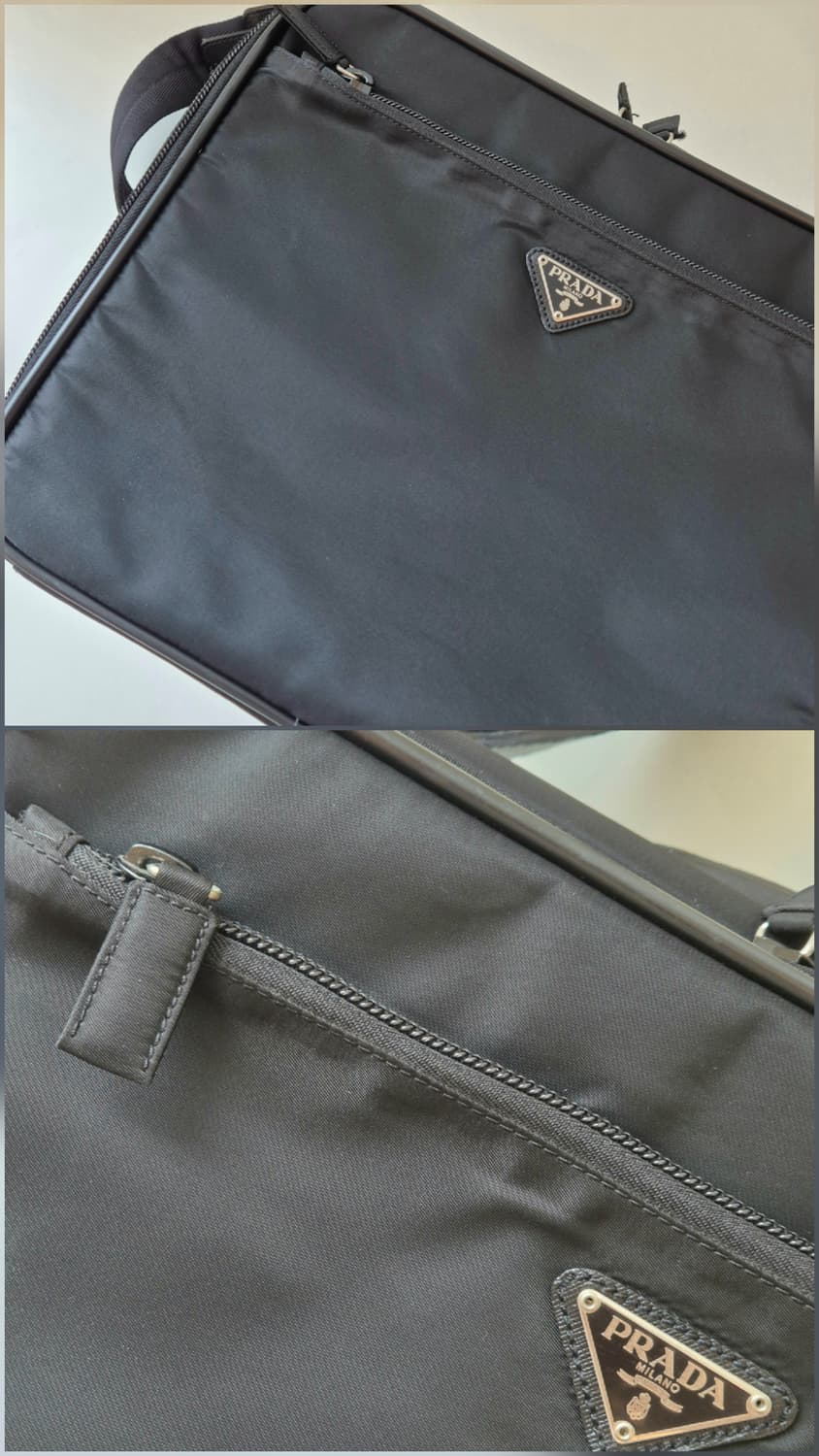 [정품] 프라다 나일론 3단 서류가방 브리프케이스 상품이미지3