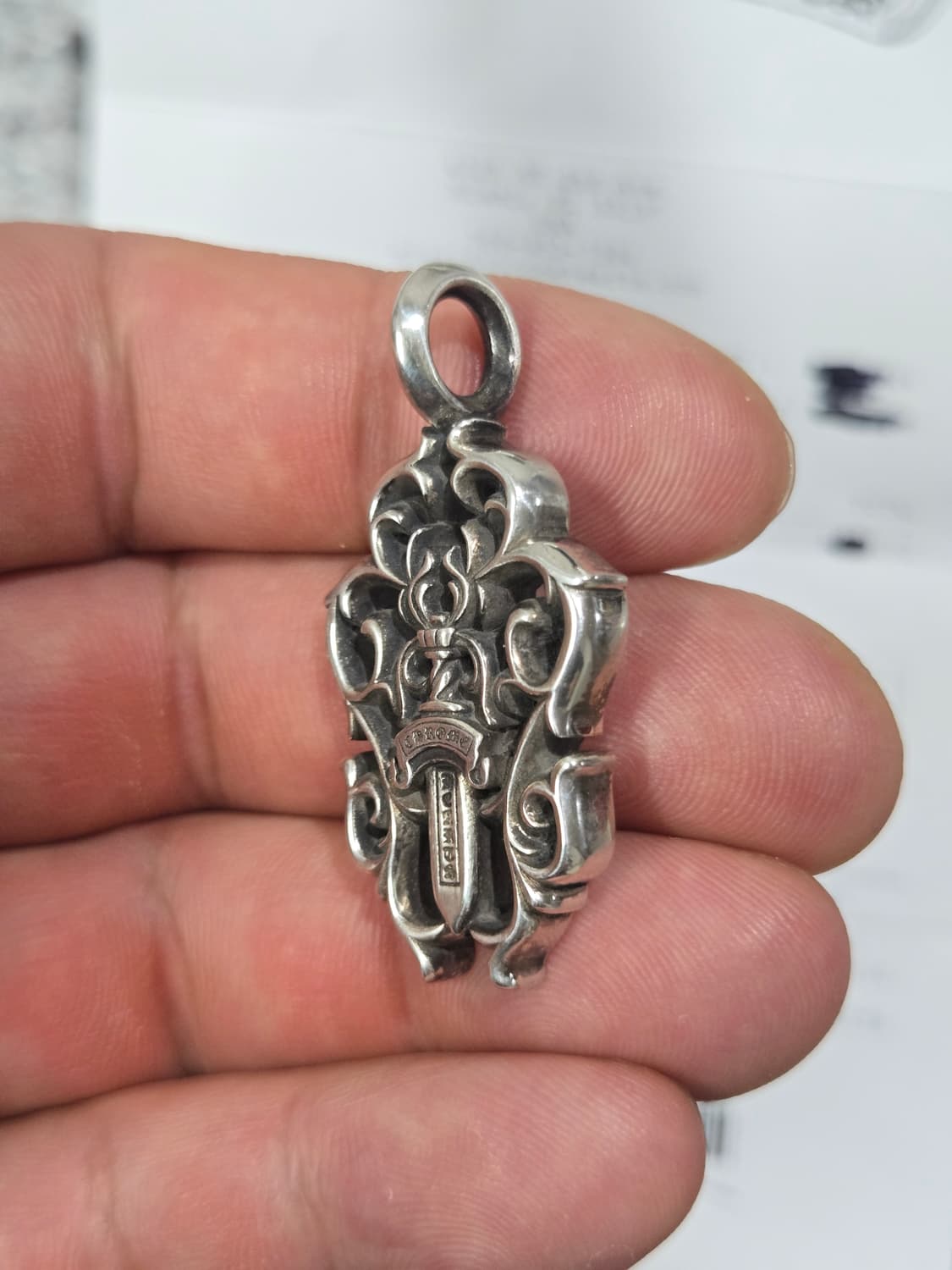 크롬하츠 바인 대거 펜던트 정품 상품이미지4