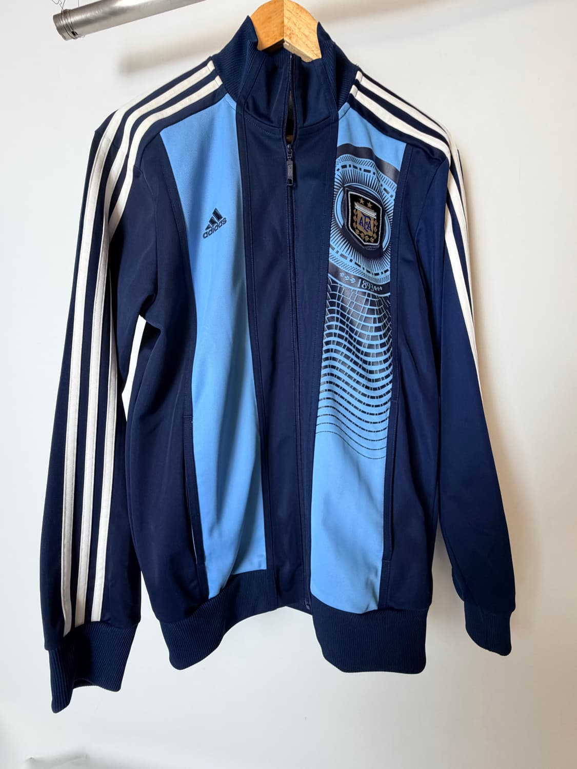 아디다스 AFA 아르헨티나 국대 트랙탑 집업 풋살 져지 상품이미지1