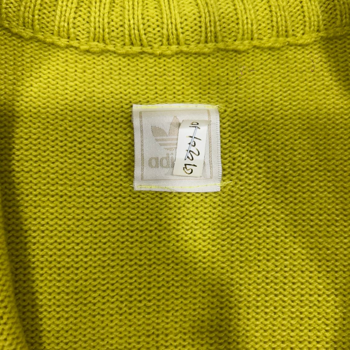 Adidas 아디다스 90‘s 니트 파이아버드 옐로우 져지 상품이미지6