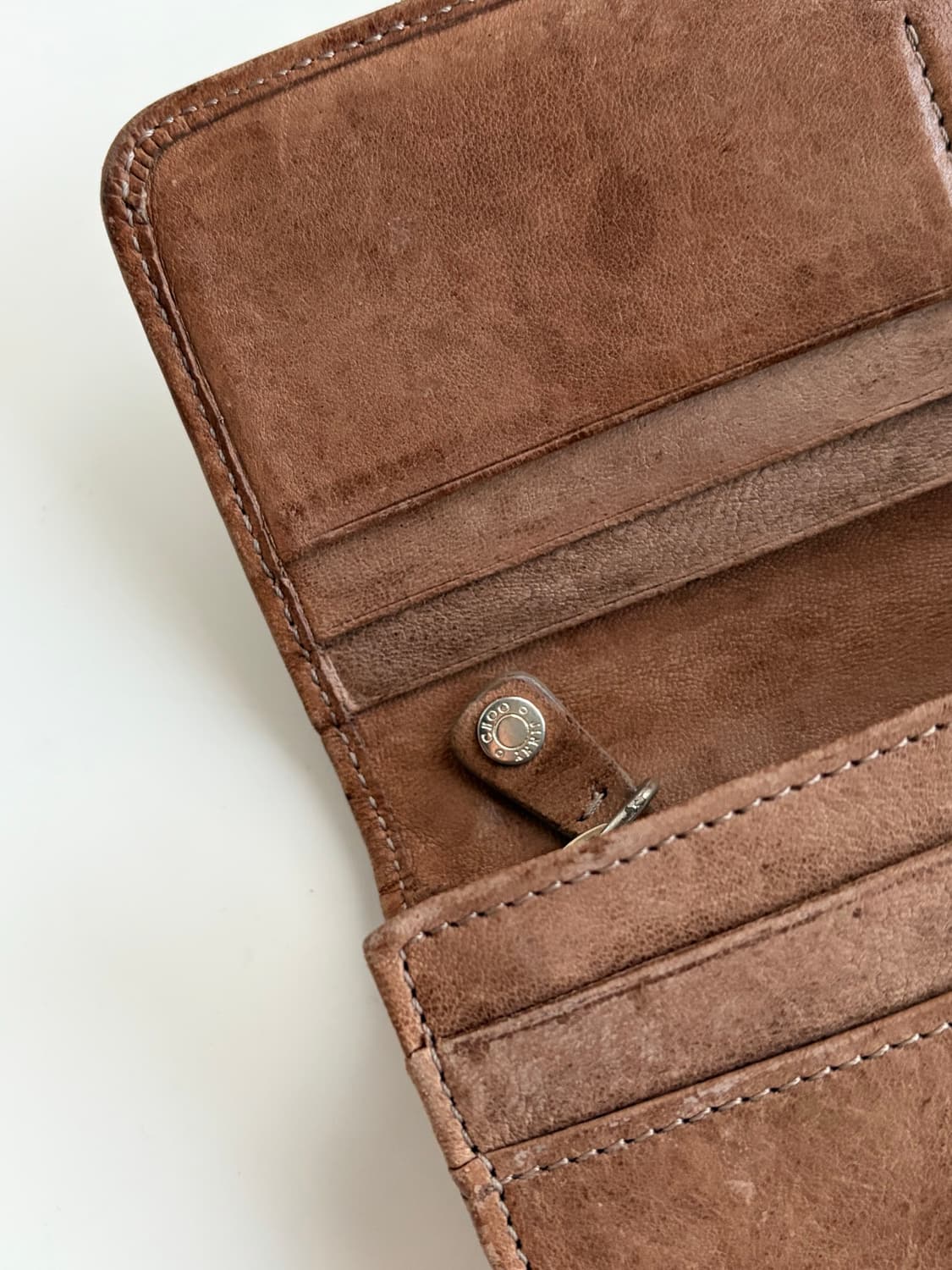 지미추 빈티지 레더 장지갑 상품이미지4