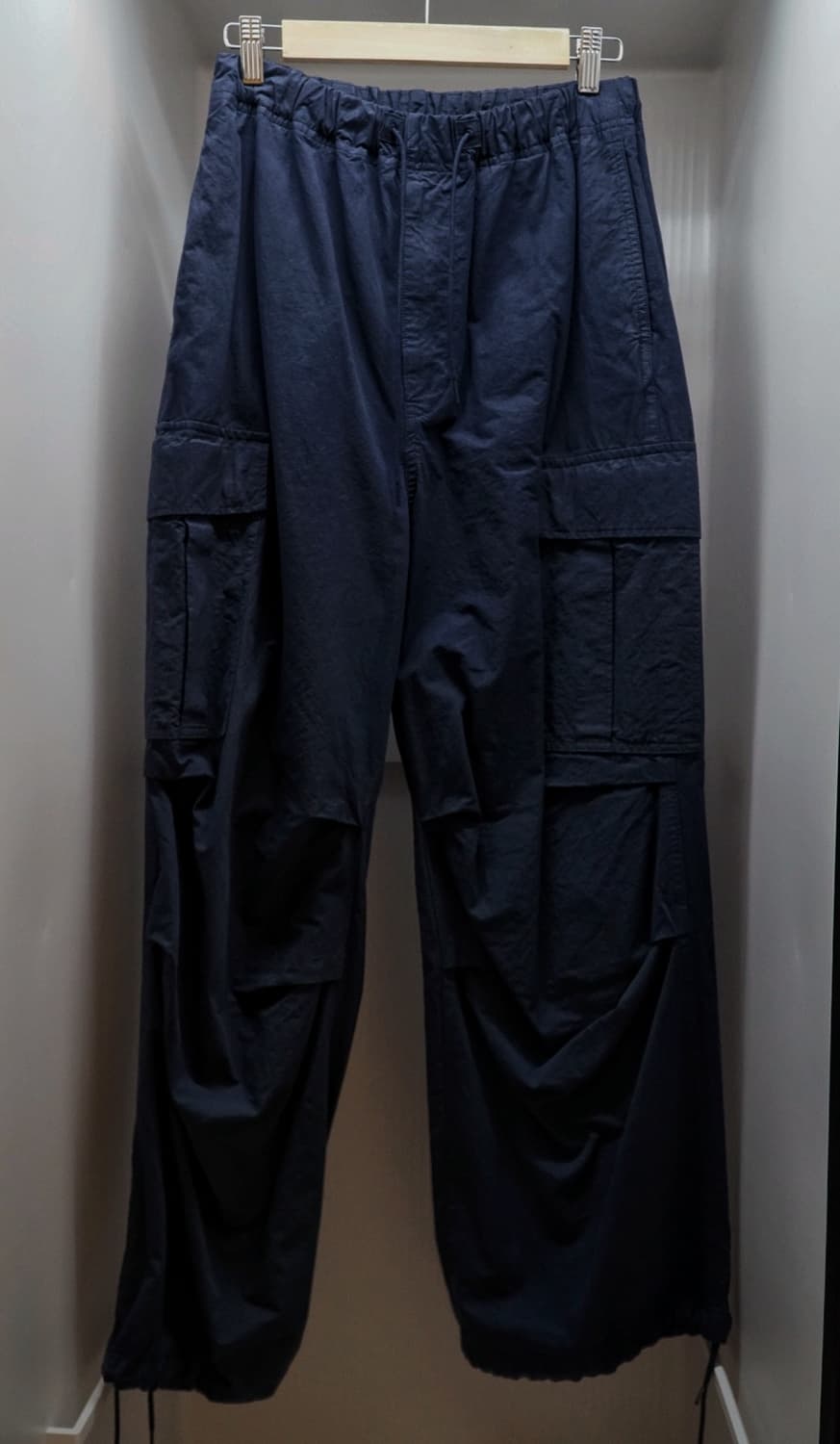 Garment dyed field pants - navy 상품이미지2