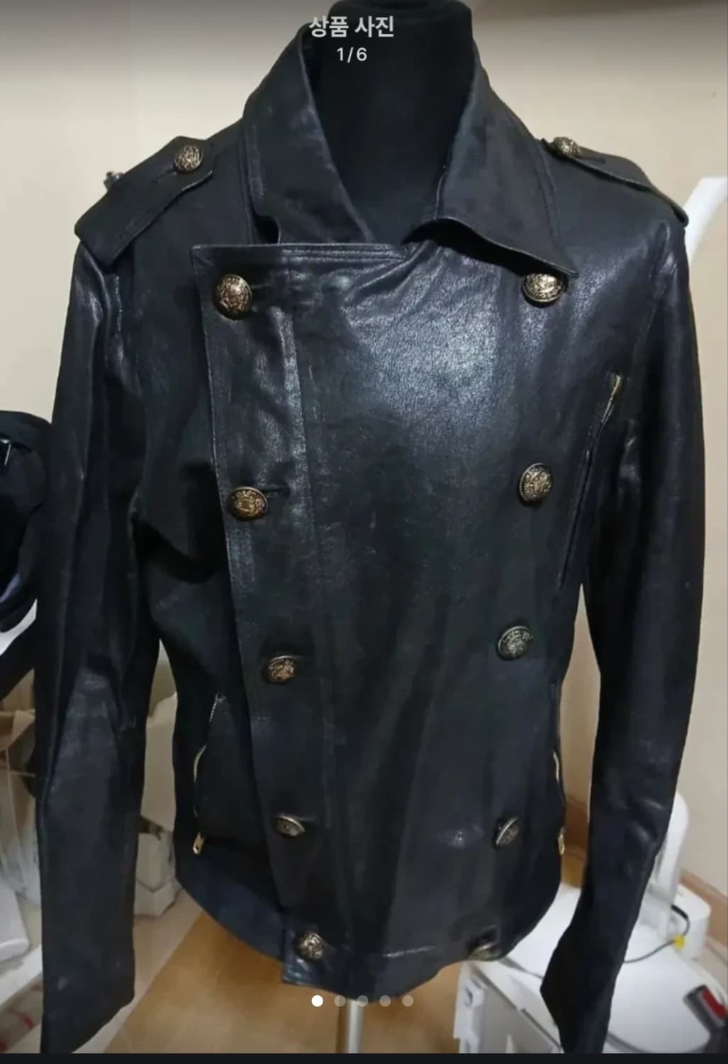 206 HOMME by 이영준 가죽 자켓 90~95 상품이미지1