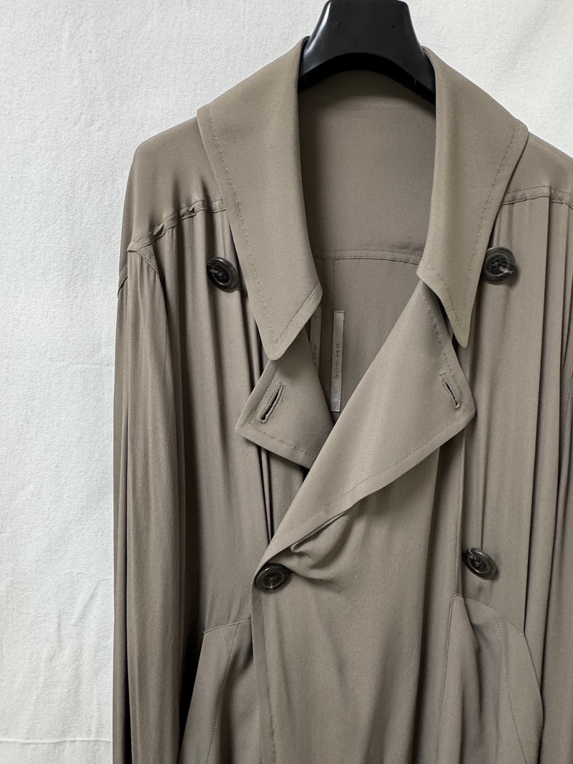 릭오웬스 더블 브레스티드 피코트 50 상품이미지6