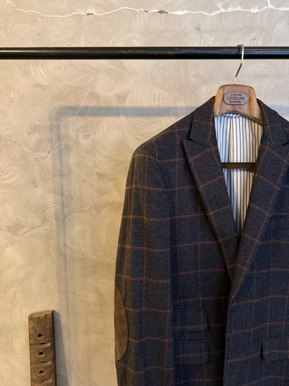 마이클 바스티안 플란넬 패브릭 메인라벨 스포츠자켓 100 상품이미지2