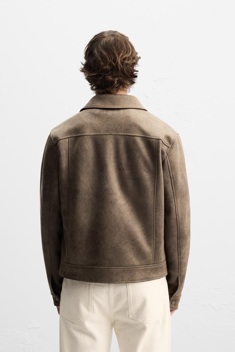 자라 페이크 스웨이드 자켓 상품이미지5