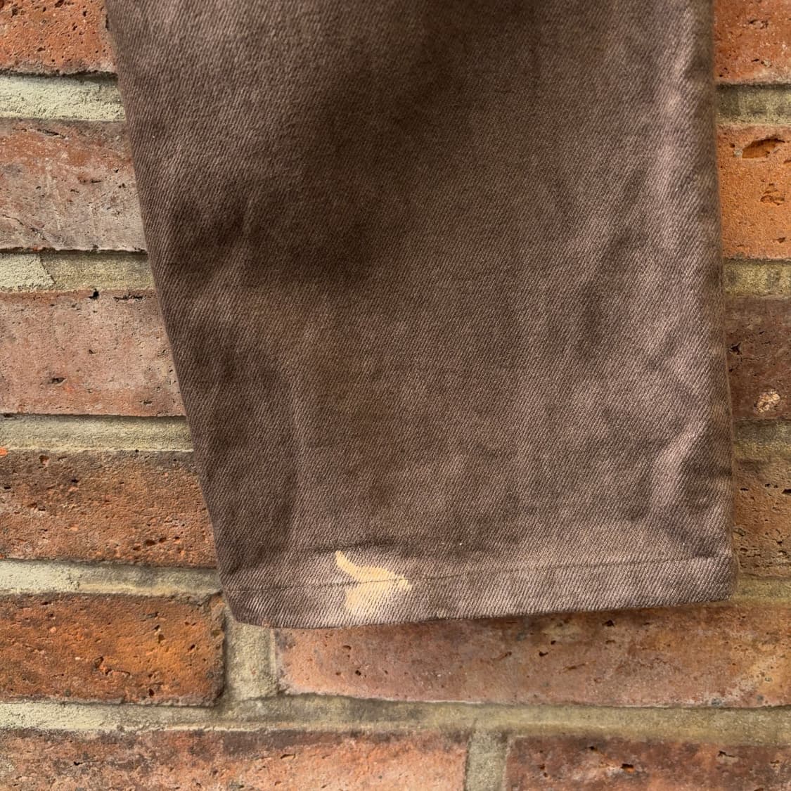 더블탭스 WTAPS 브라운 데님 트라우저 상품이미지8