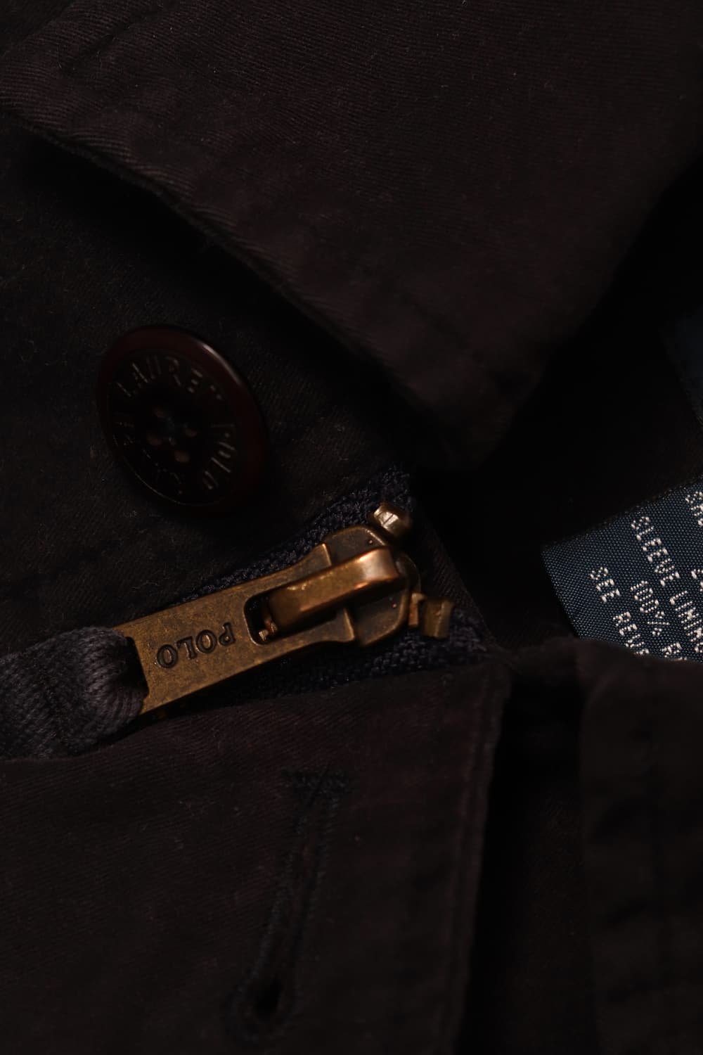 90s 폴로 랄프 로렌 블랙 프렌치 워크 자켓 size M 상품이미지5