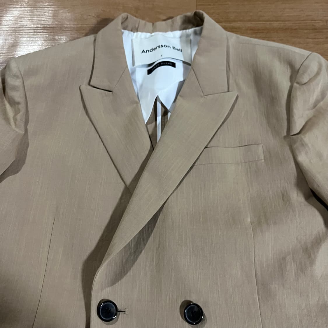 [110] 앤더슨벨 린넨 더블자켓 상품이미지4