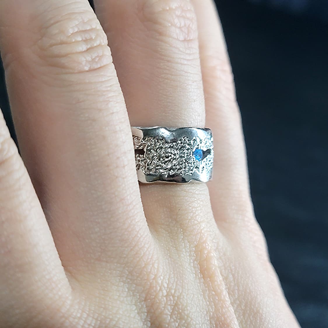 Held 실버 남자 엔틱 빈티지 명품 고대 은하수 별 반지 상품이미지6