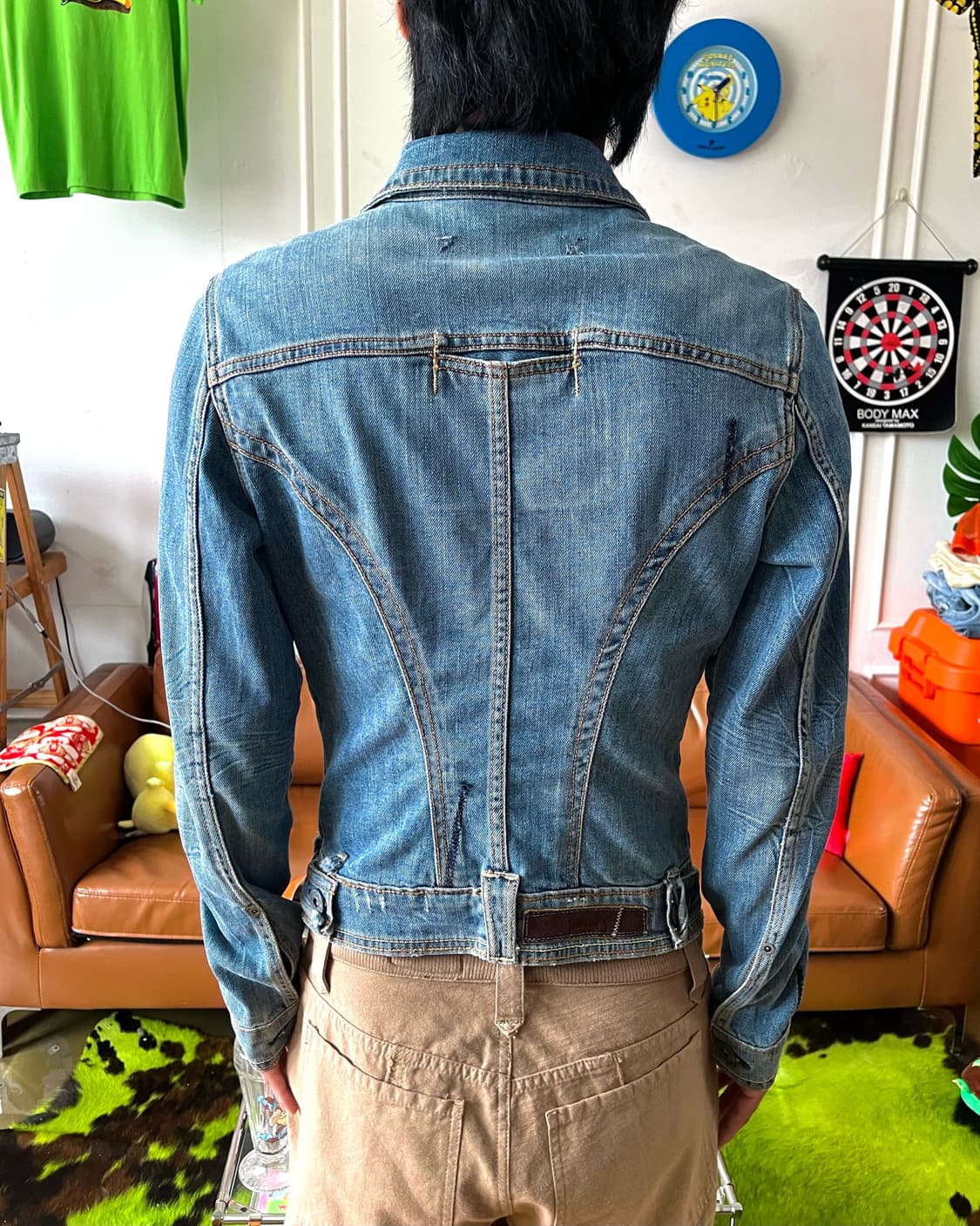 YANUK ヤヌーク Japan Detail Denim Jakcet 상품이미지2