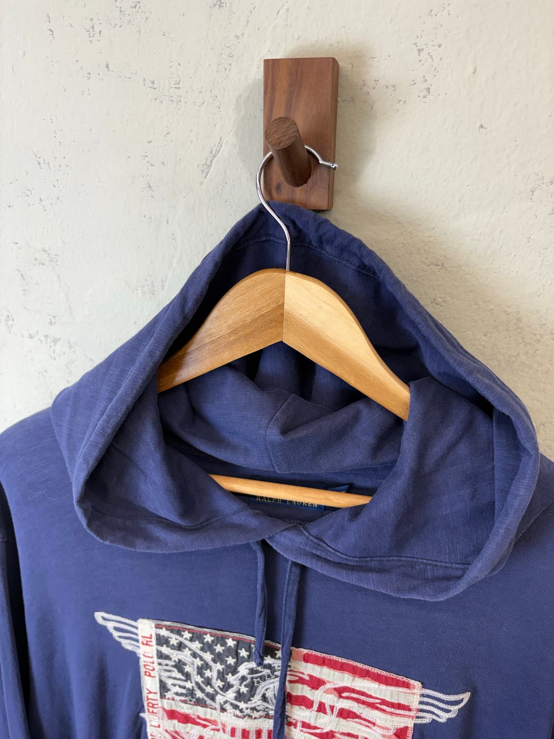 폴로랄프로렌 성조기 네이비 후드티 상품이미지6