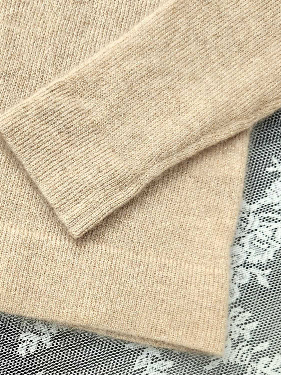 GOBI 캐시미어 니트 베이지 88사이즈 상품이미지4