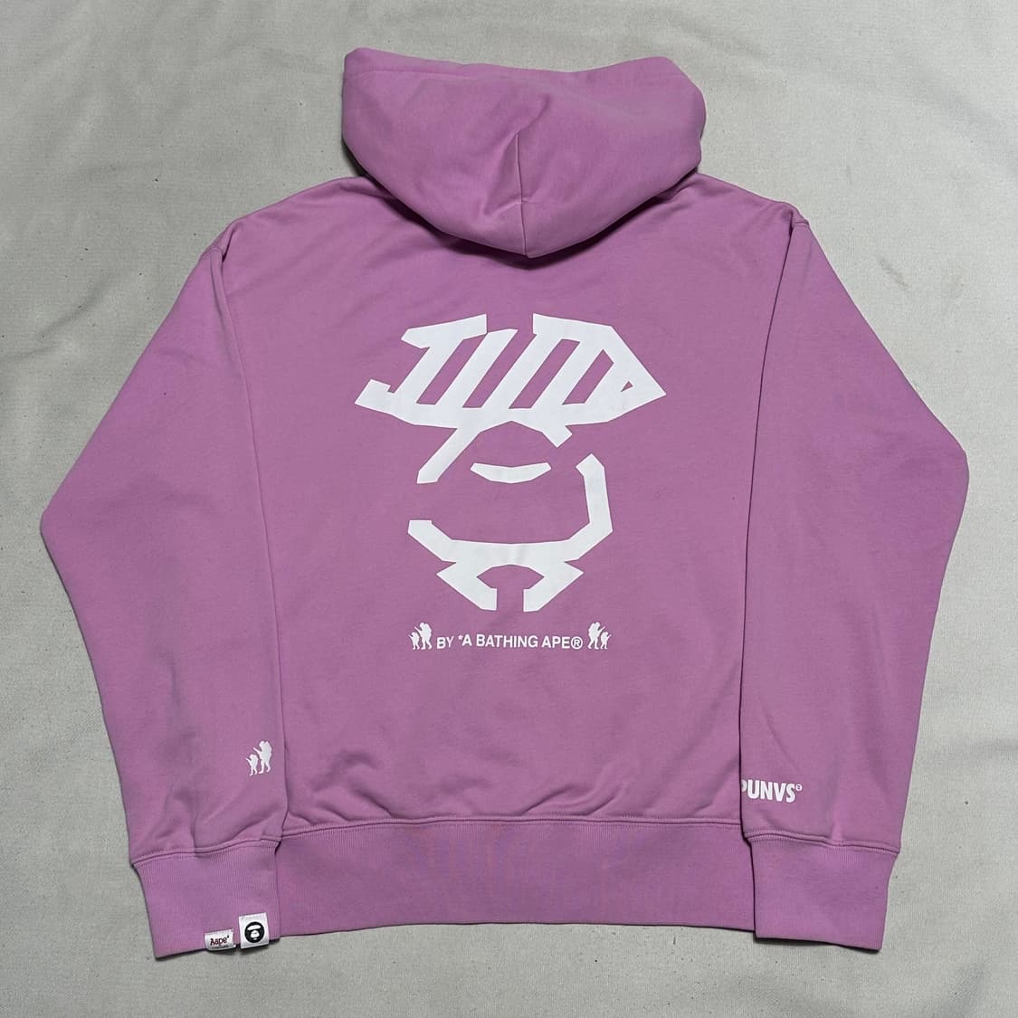 XS 에이프 나우 핑크 후드 집업 상품이미지3