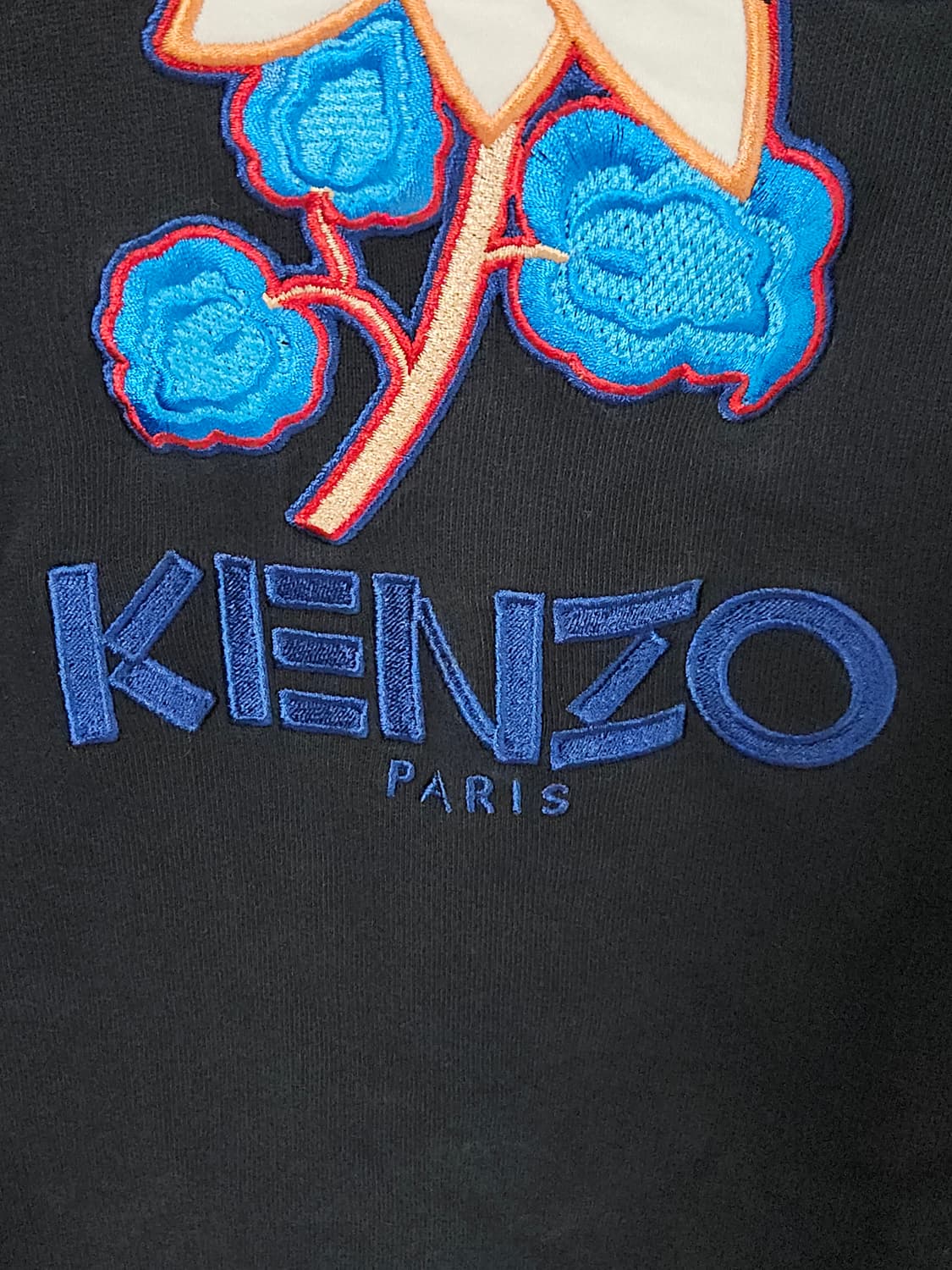 겐조 플라워 자수 맨투맨 스웻셔츠 라운드넥 여성 M (백화점 정품) 상품이미지5