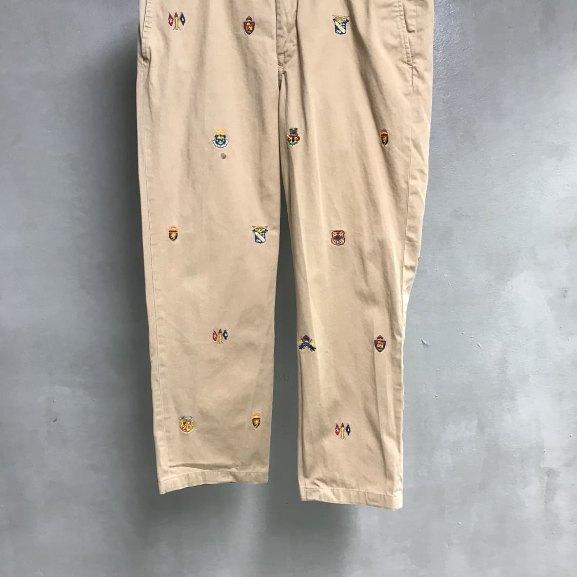 폴로 랄프로렌 멀티 자수 치노 팬츠 베이지 38/34 상품이미지3