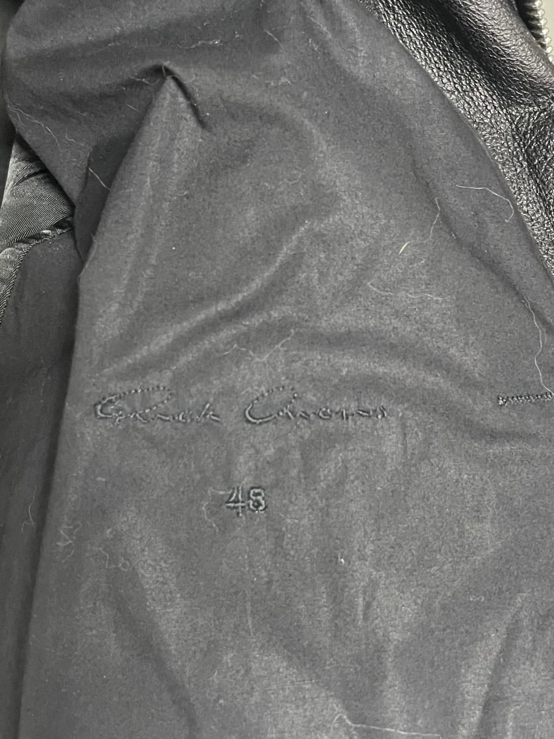 릭오웬스 스투지 레더자켓 상품이미지7