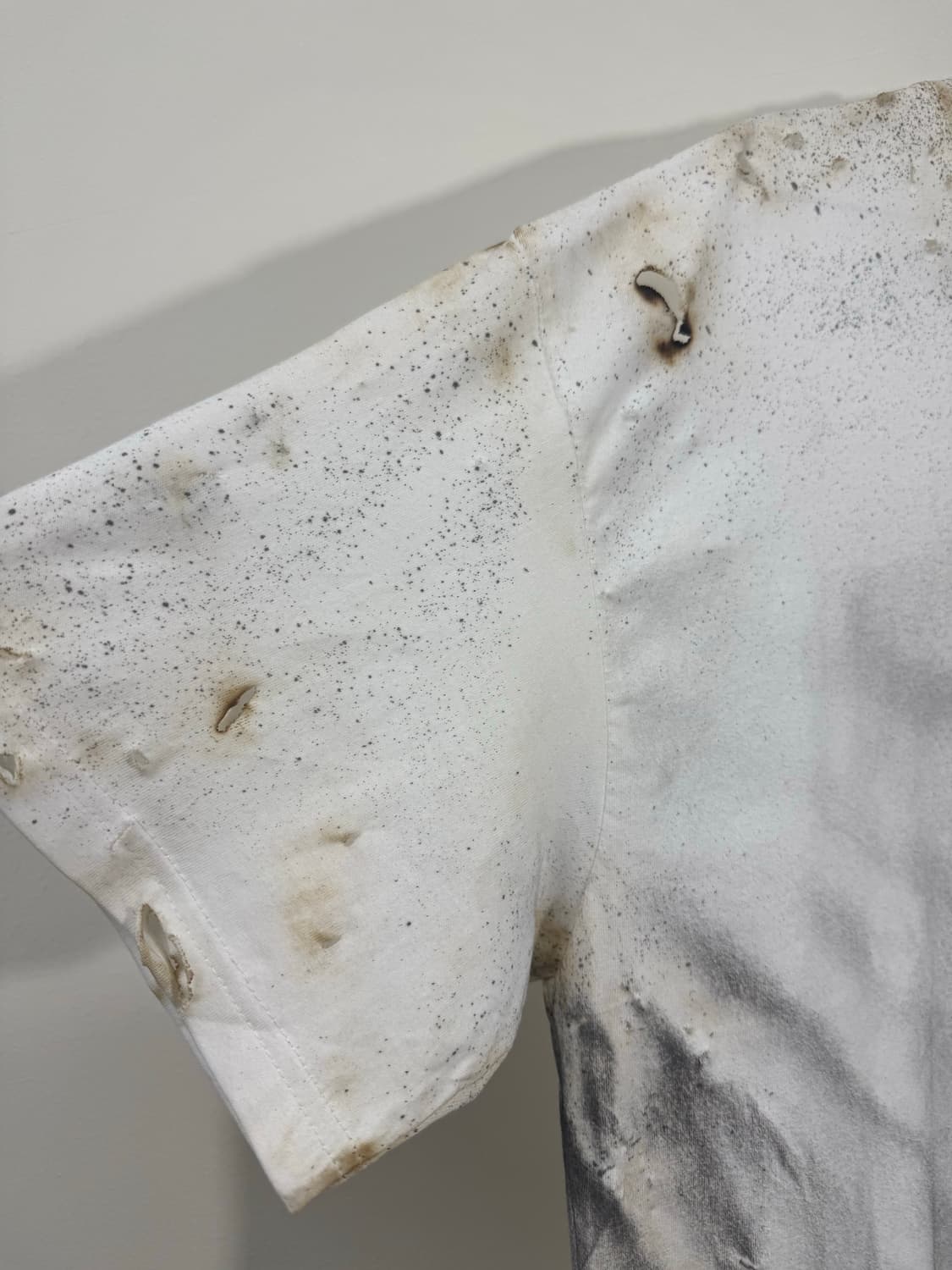 FE 말보로 빈티지 레트로 그릴드워싱 데미지 반팔 상품이미지9