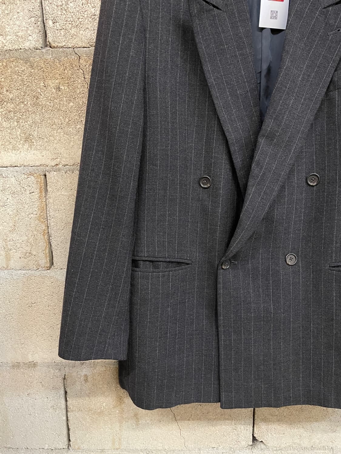 펜디 스트라이프 더블 블레이저  상품이미지8