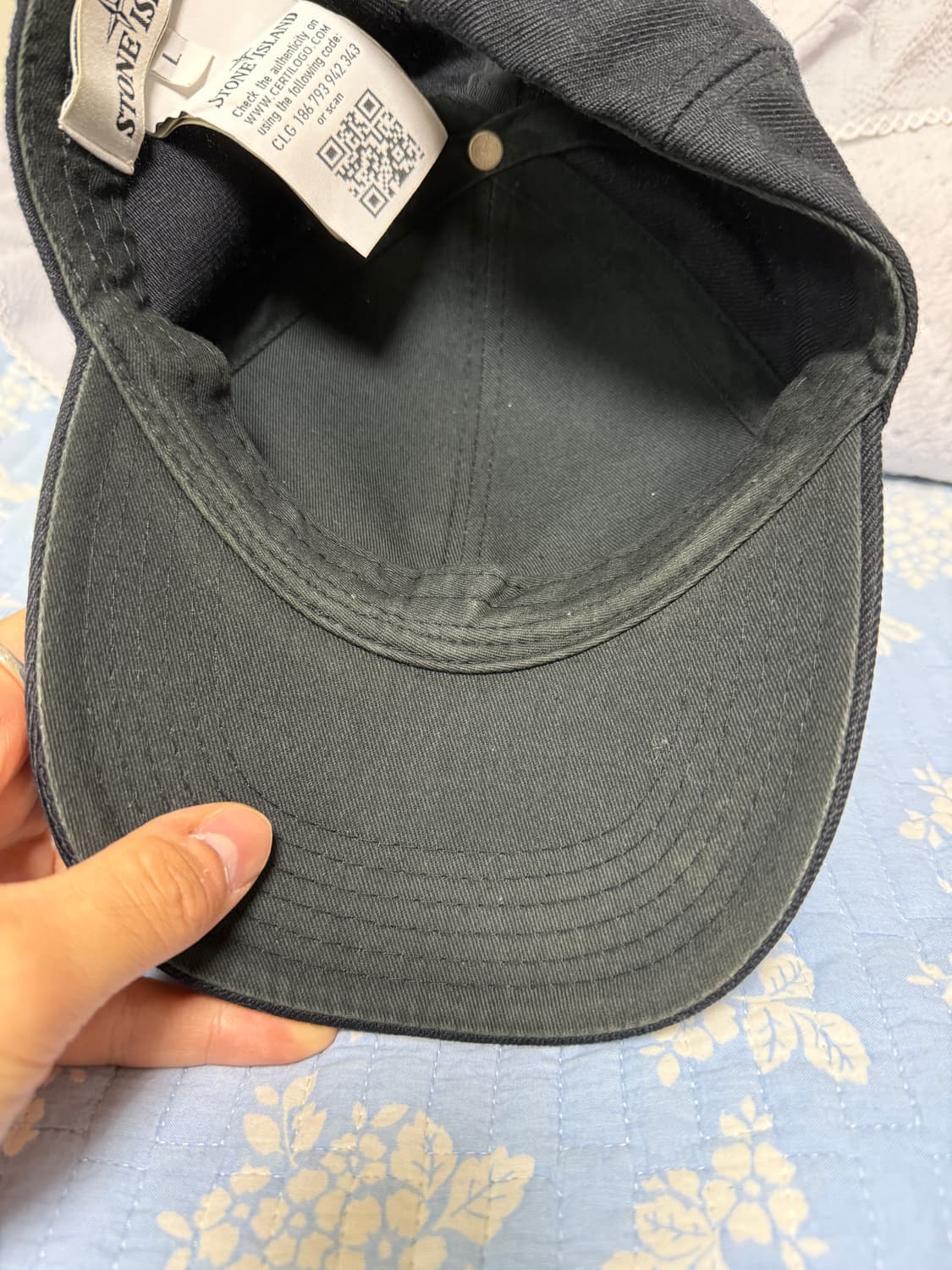 [L]스톤 아일랜드 면 볼캡 상품이미지10