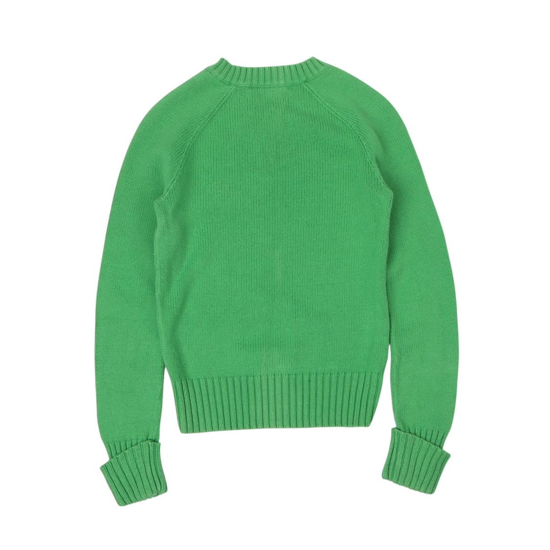 폴로 랄프로렌 그린 코튼 프레피 니트 상품이미지5