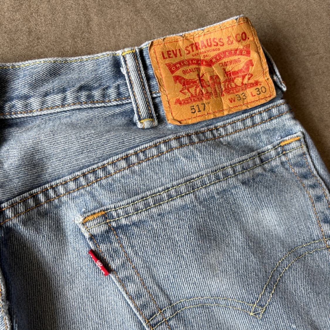 리바이스 517 데님 팬츠 바지 상품이미지10