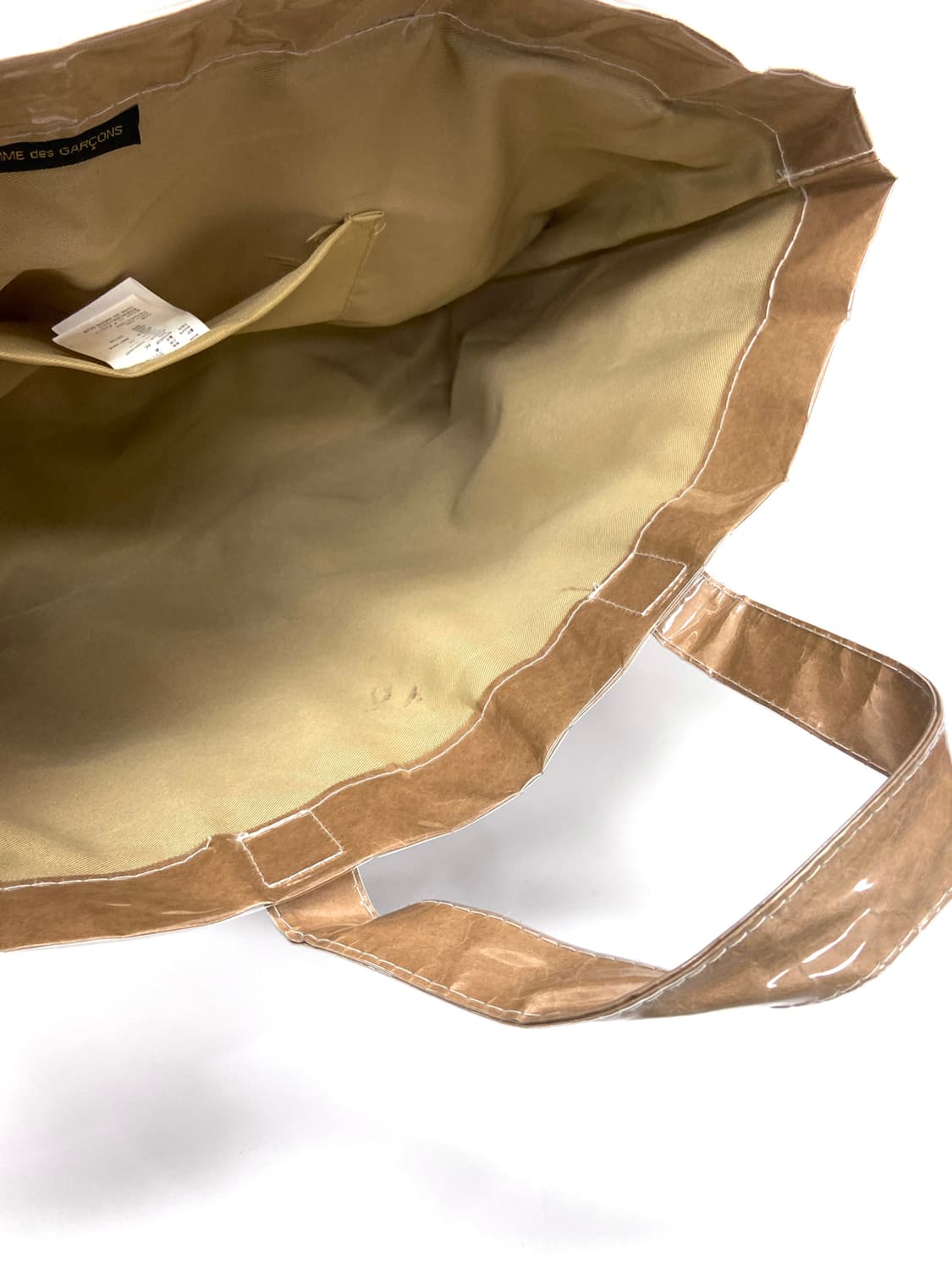 Comme des garcons PVC Paper bag 상품이미지8