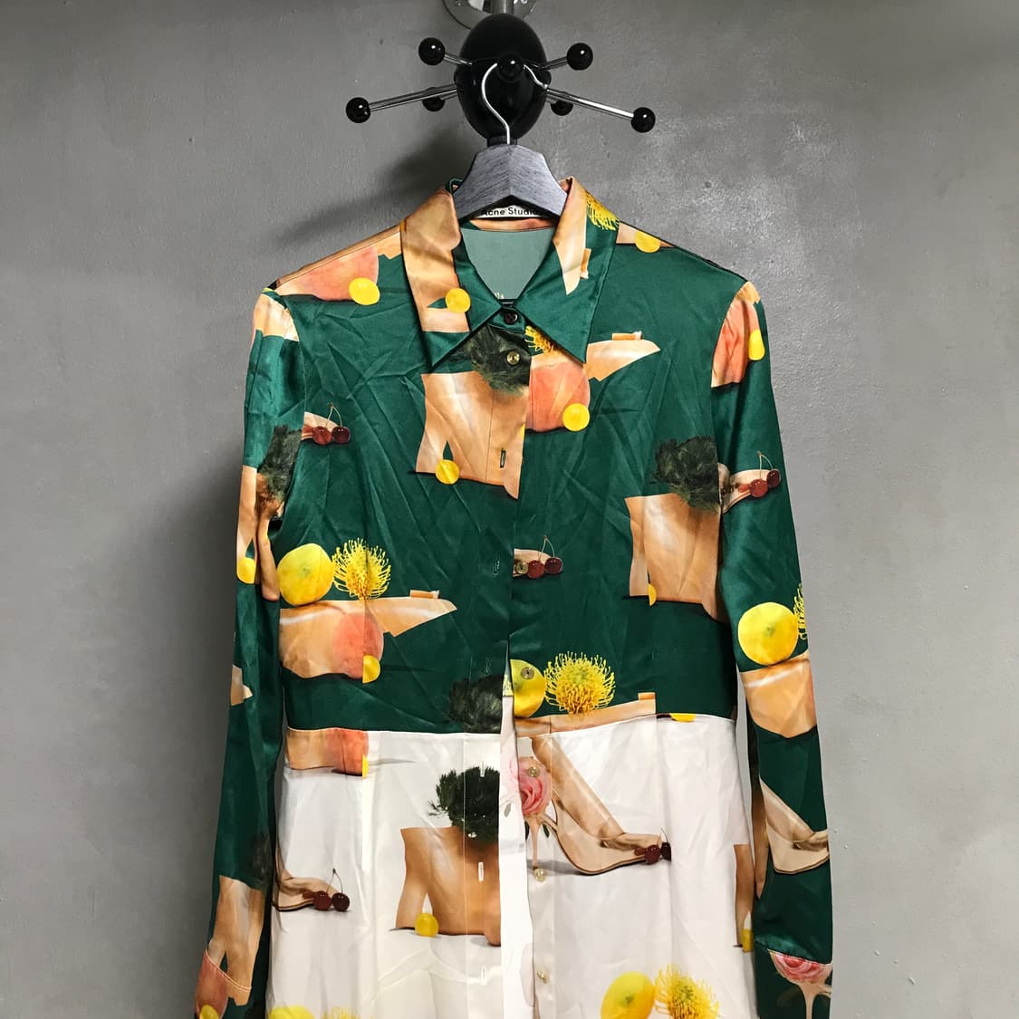 아크네스튜디오 실크 셔츠 원피스 36 상품이미지2