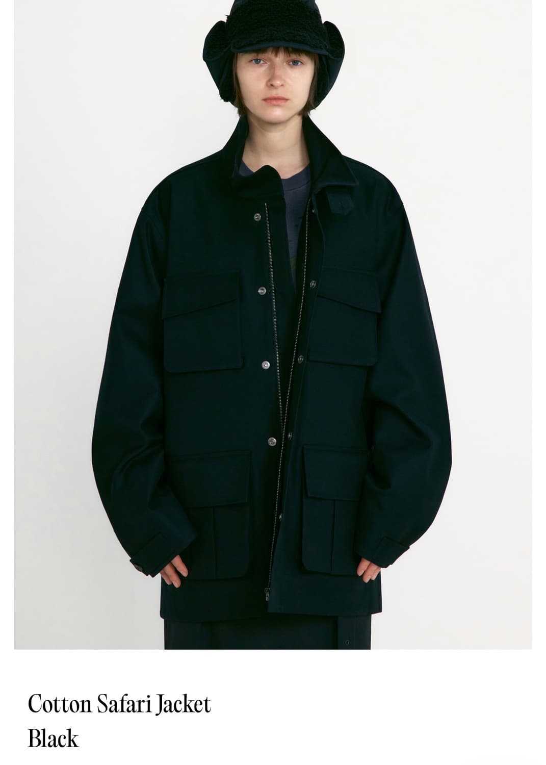 로우클래식 사파리 자켓  상품이미지1