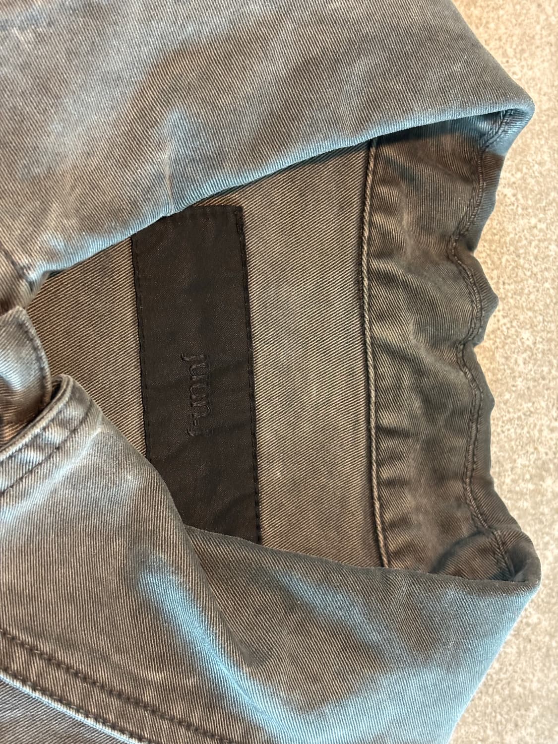 준지 데님 트러커 자켓  상품이미지2