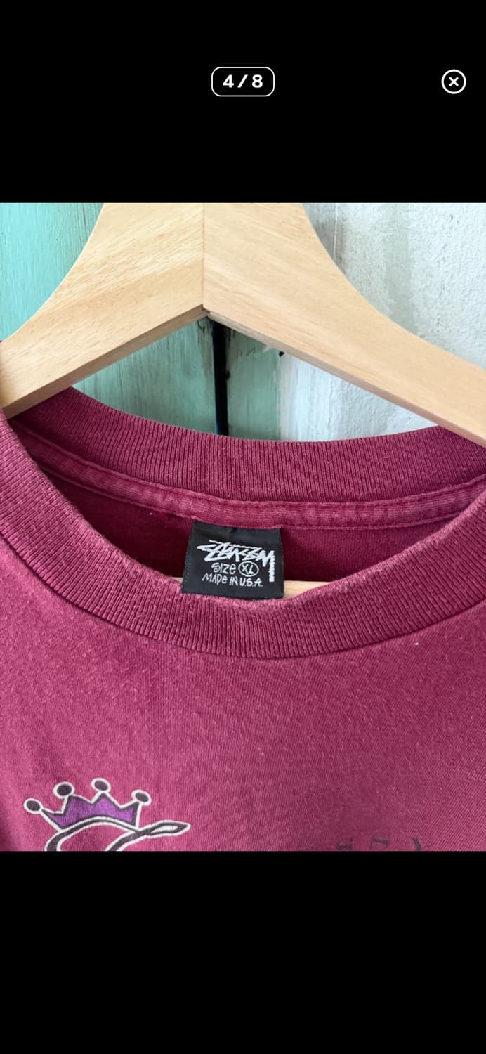 80s 스투시 티셔츠 상품이미지3