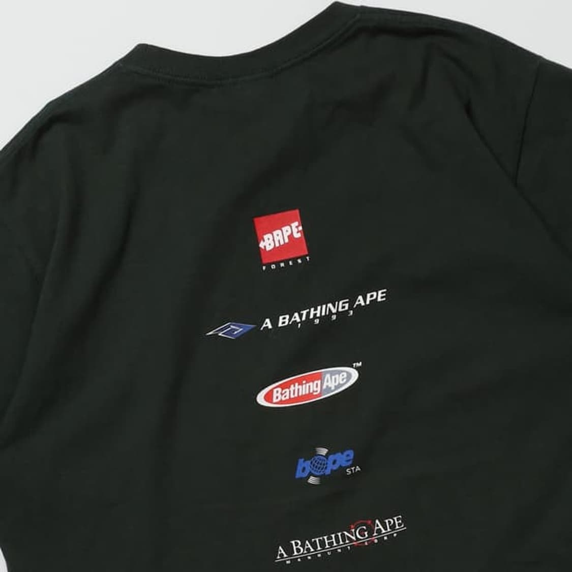 19SS Bape Manhunt Target Tee 베이프 맨헌트 블랙 상품이미지2