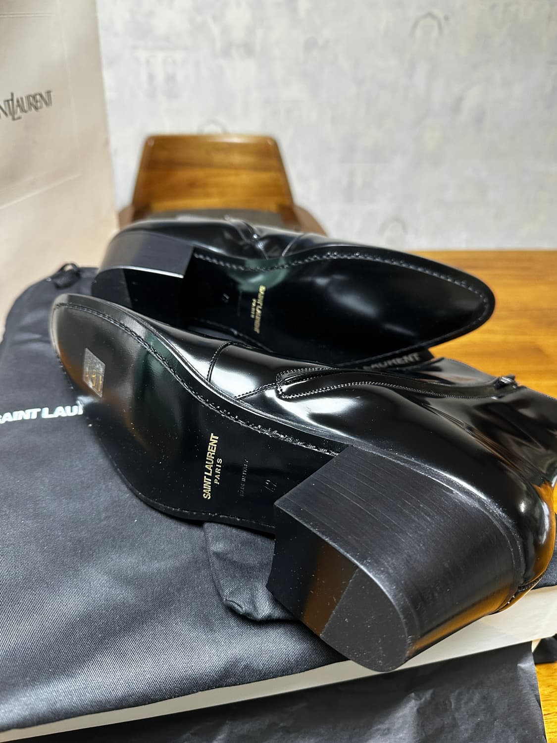 남성 생로랑 바실리 앵클 부츠 상품이미지7