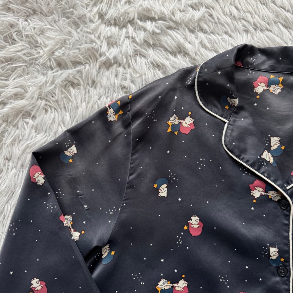 LITTLE TWIN STARS 일본빈티지 지유 잠옷 파자마 M 40 상품이미지1