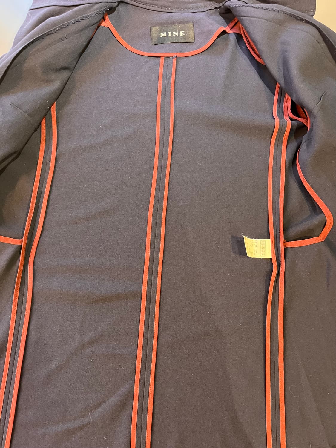 마인 네이비 싱글 자켓 상품이미지5