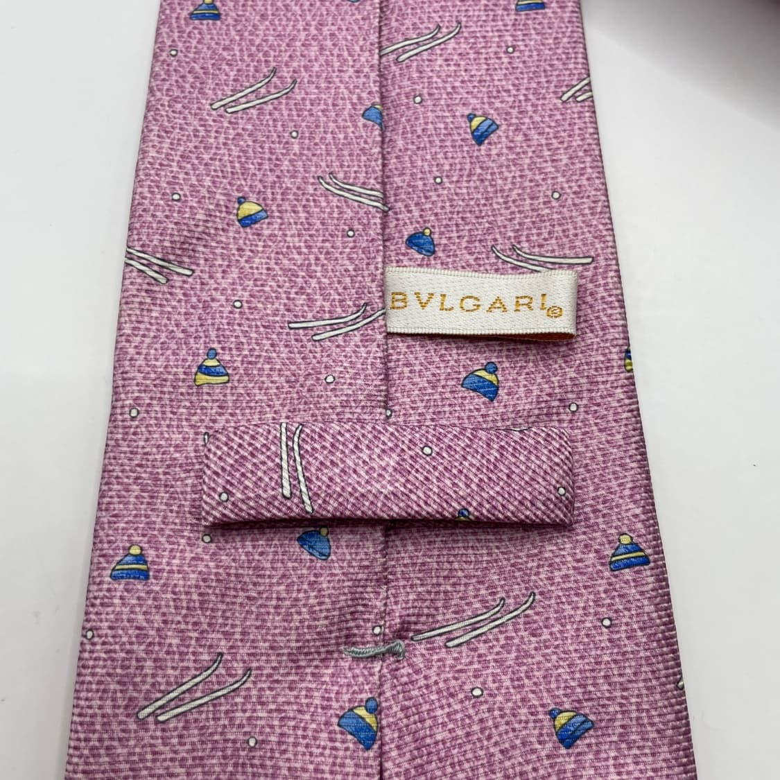 72) (BVLGARI) 불가리 패턴 넥타이 상품이미지5