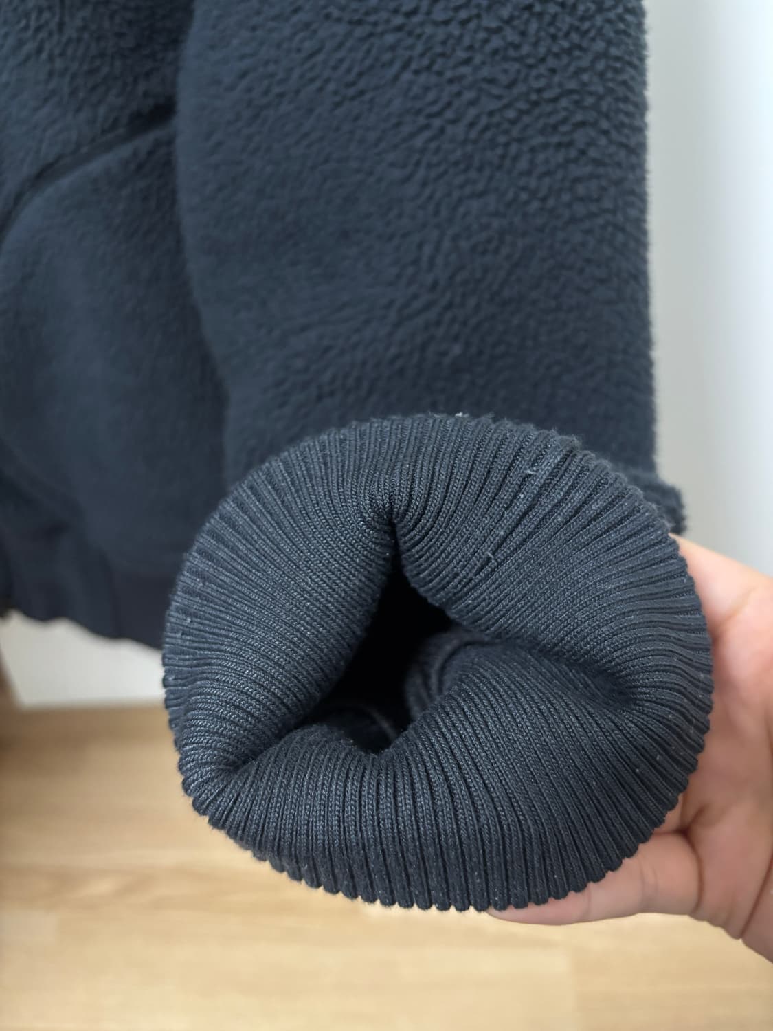 코이세이오 스마트어반유즈풀 라운드 칼라 플리스 재킷 네이비 상품이미지4