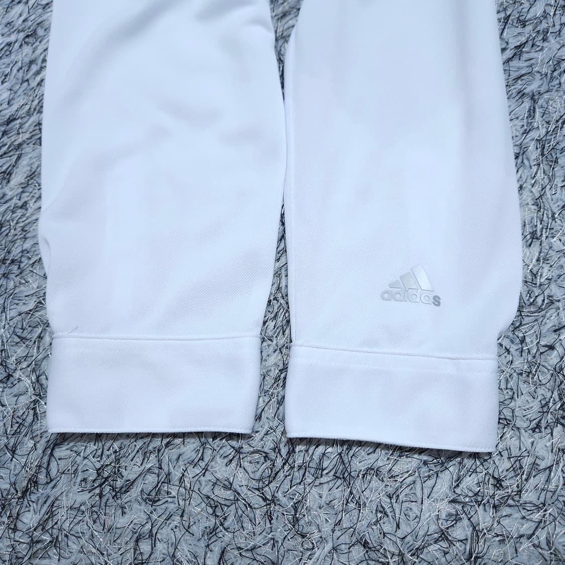 아디다스골프)105 남자 흰색 쿨맥스 골프셔츠 / 왕눈이 상품이미지8