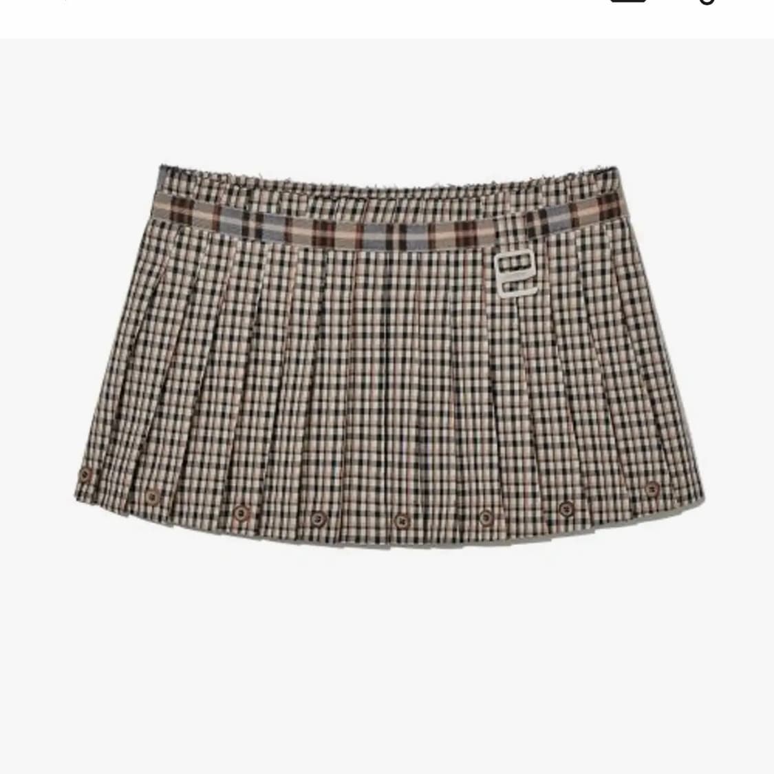 글로니 러셀 플레이드 미니 스커트 RUSSELL PLAID MINI SK 상품이미지1