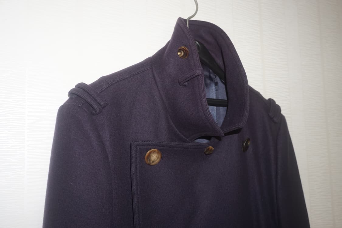 우영미 09F/W 바이올렛 코트 상품이미지5