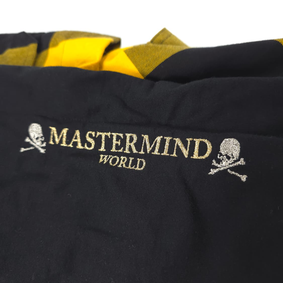 마스터마인드 월드 코튼 체크 후드자켓 옐로우-블랙 체크 (L) 상품이미지7