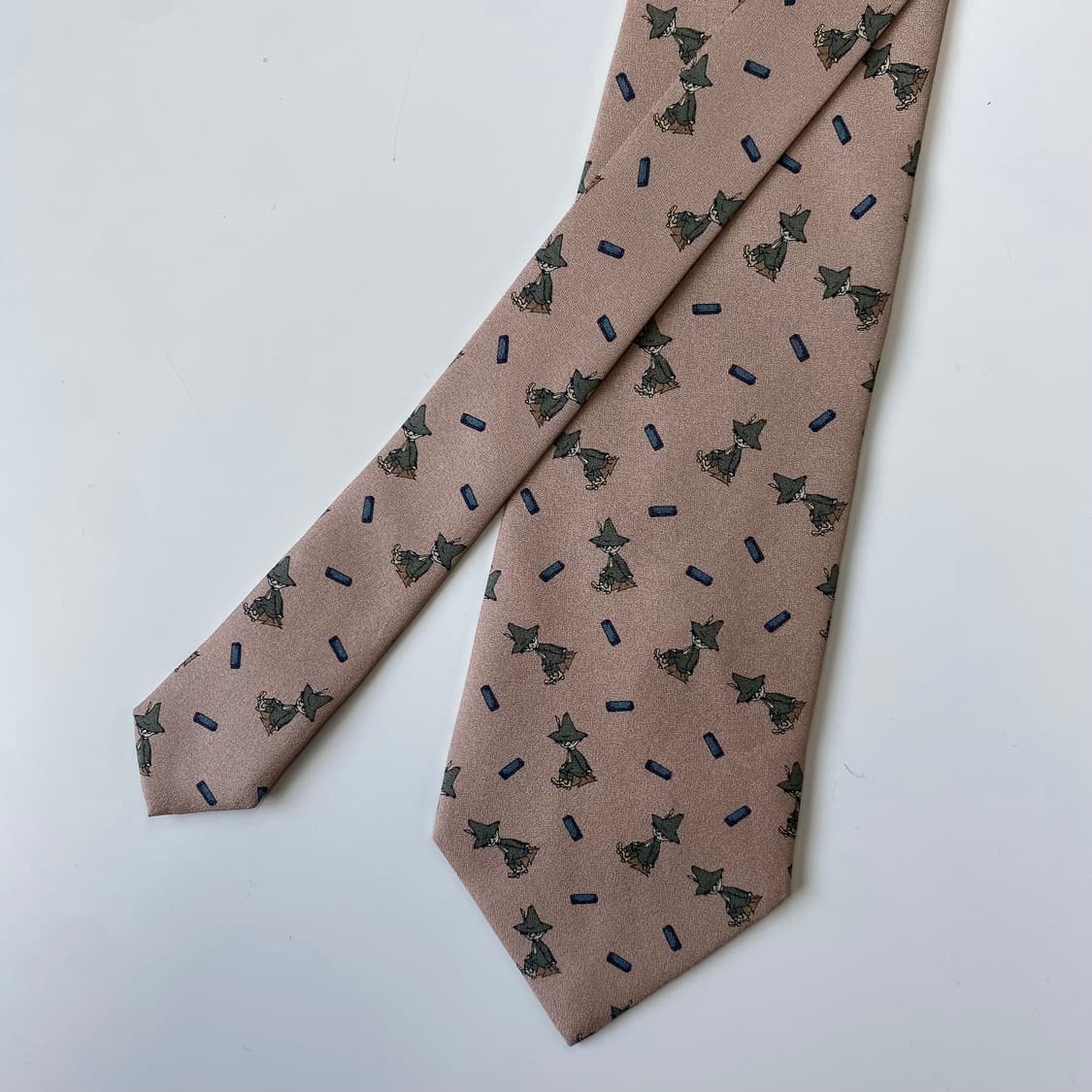 moomin무민 캐릭터 실크넥타이 상품이미지2