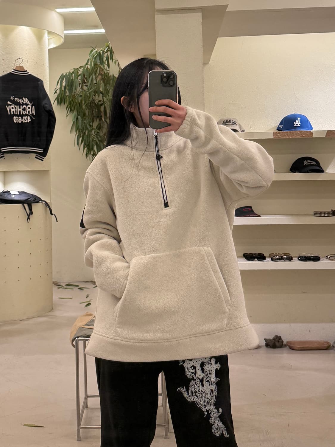 노스페이스 하프집업 플리스 풀오버 U511 상품이미지1