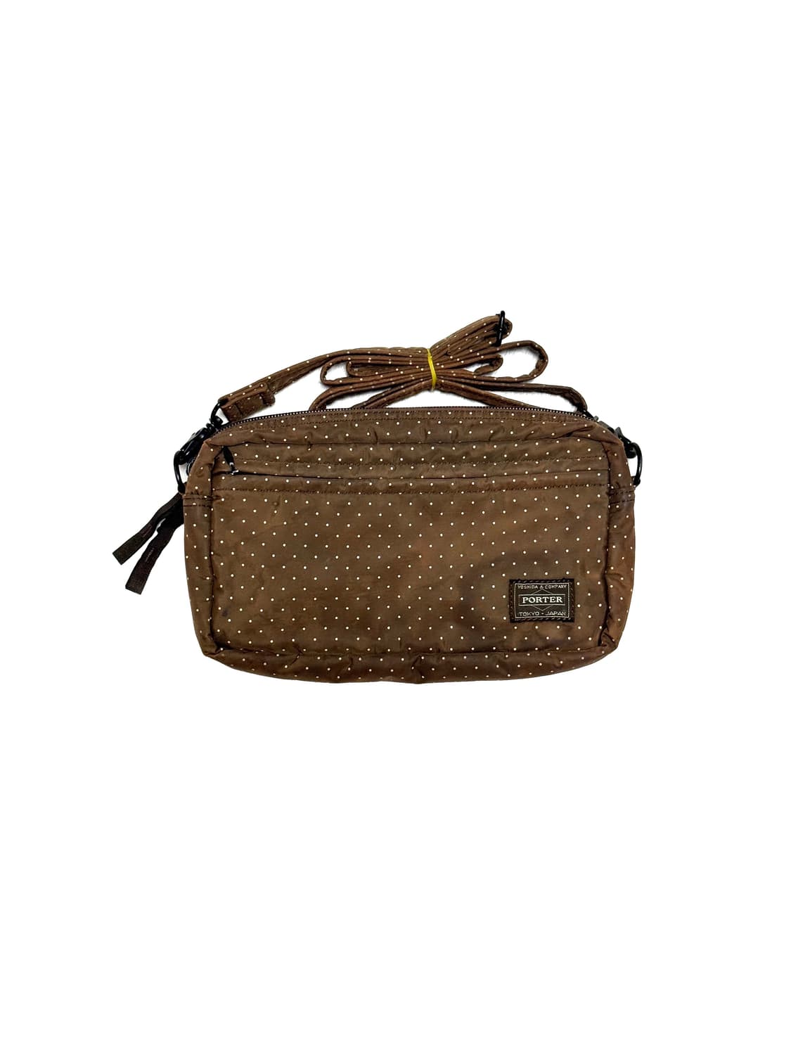 포터 브라운도트 숄더백 상품이미지1