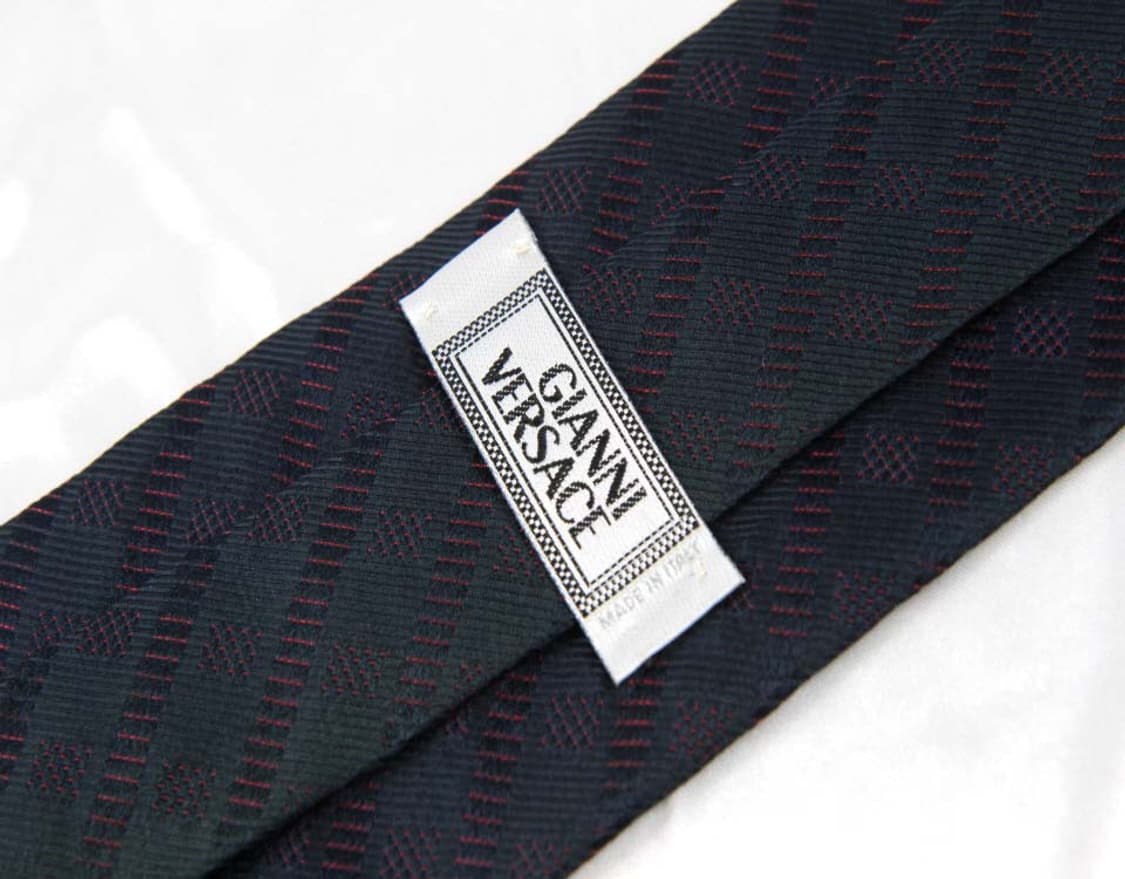 베르사체 8.7cm A등급 남자 명품 넥타이 상품이미지3