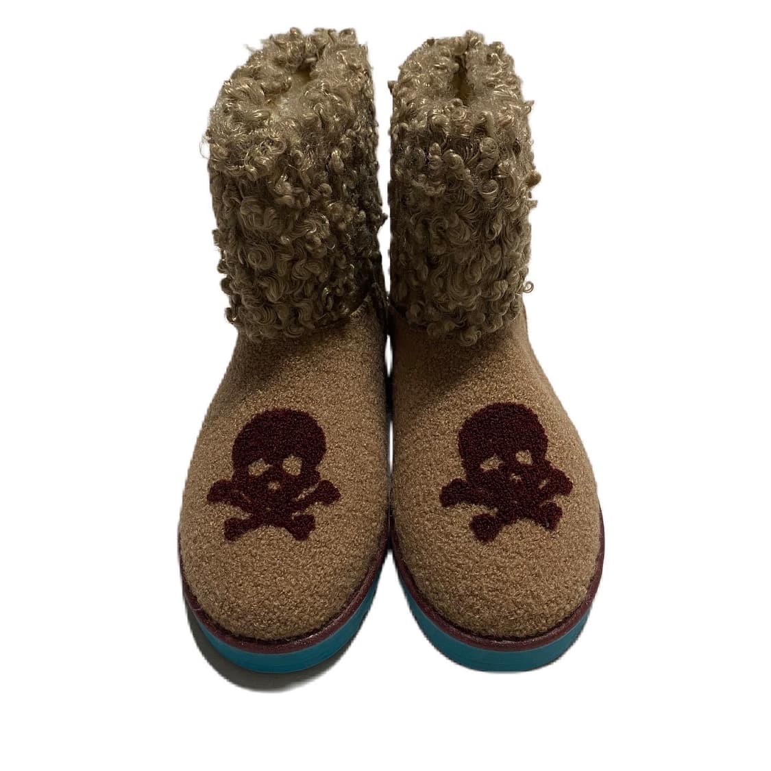 vintage skull fur boots  상품이미지2