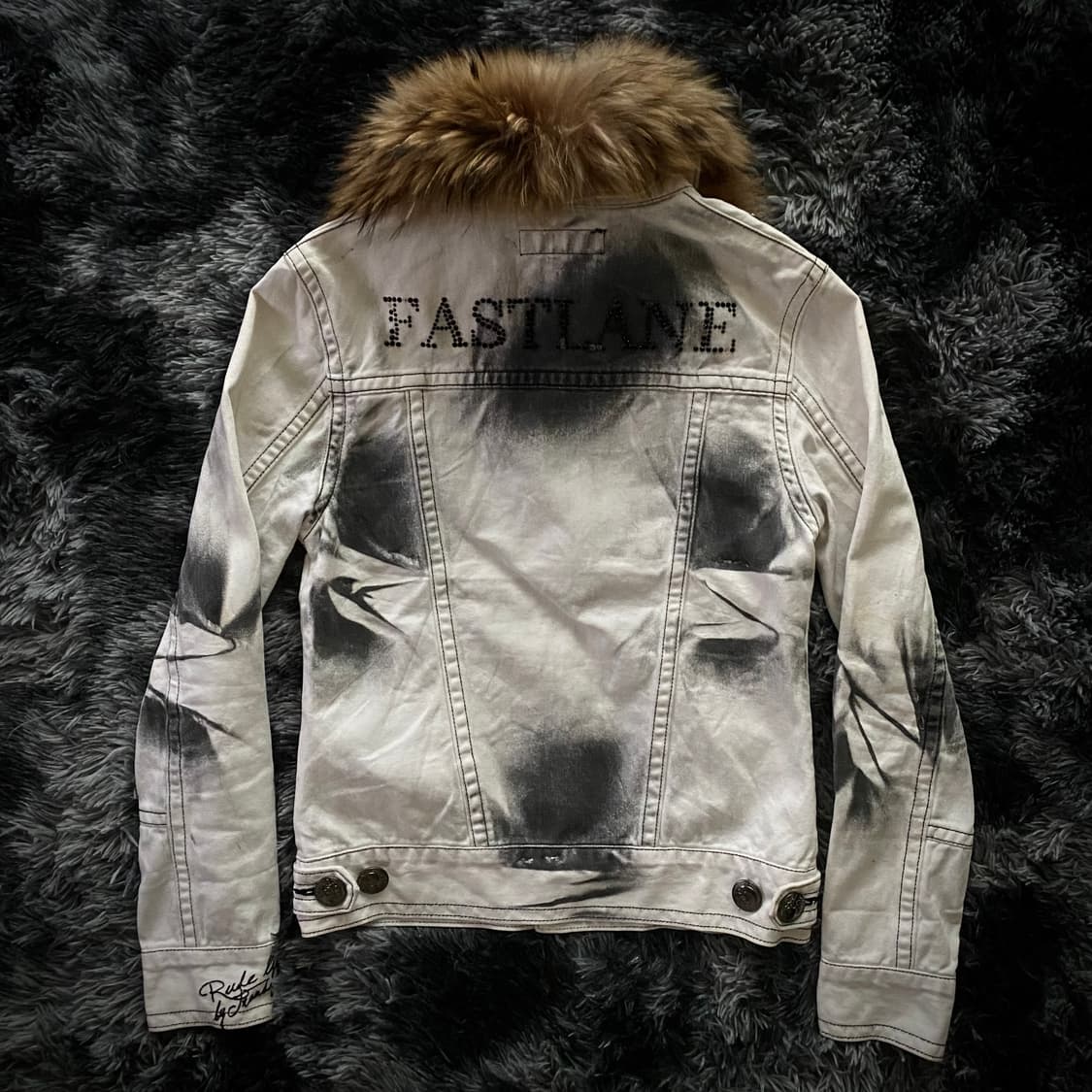 Xfrm skull fur jacket 상품이미지6